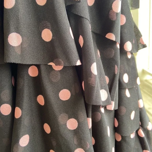 INC International Concepts Polka Dot Tiered Dress Women's Size XL - Picture 5 of 5